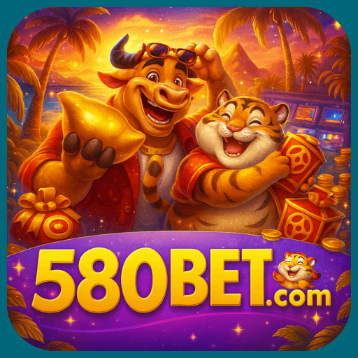 Imagem promocional da 580BET mostrando a plataforma e suas vantagens